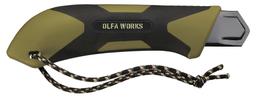 OLFA WORKS FS1 FIELD SAW компактная пила японского типа со сменным пильным полотном (OW-FS1-OD) - 4