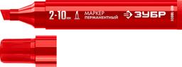 ЗУБР МП-1000К 2-10 мм, клиновидный, красный, Перманентный маркер, ПРОФЕССИОНАЛ (06333-3) - 1