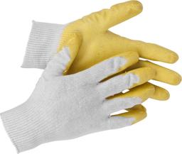 STAYER PROTECT, S-M, х/б перчатки с одинарным латексным обливом (11408-S) - 1