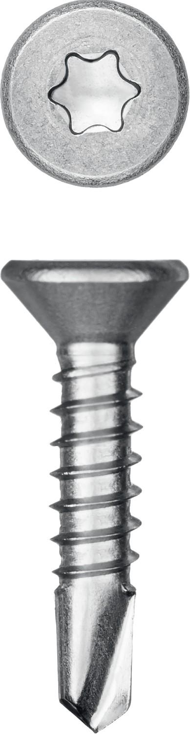 KRAFTOOL DS-C, 16 х 3.5 мм, А2, сверло, потайная головка, ТХ15, 1000 шт, саморез нержавеющий (300932-35-016)