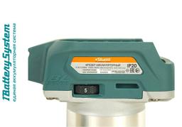CER1803 Фрезер аккумуляторный STURM! 18 В, 1BatterySystem, 3 основания, сумка, без АКБ и ЗУ - 4