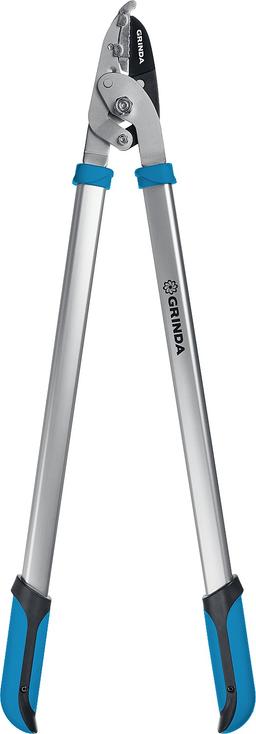GRINDA PL-740A, длина 740 мм, лезвия из высокоуглеродистой закаленной стали, алюминиевые рукоятки, большой контактный сучкорез, PROLine (424517) - 1