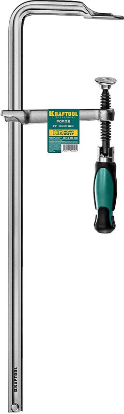 KRAFTOOL Forge FF-160/80, 120 х 500 мм, цельнокованая струбцина F (32014-120-500) - 2