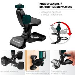 KRAFTOOL ММ2, универсальный шарнирный держатель-клипса (34704) - 4