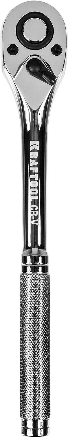 KRAFTOOL INDUSTRIE QUALITAT (1/2"), 72 зубца, трещотка (27793-1/2) - 4