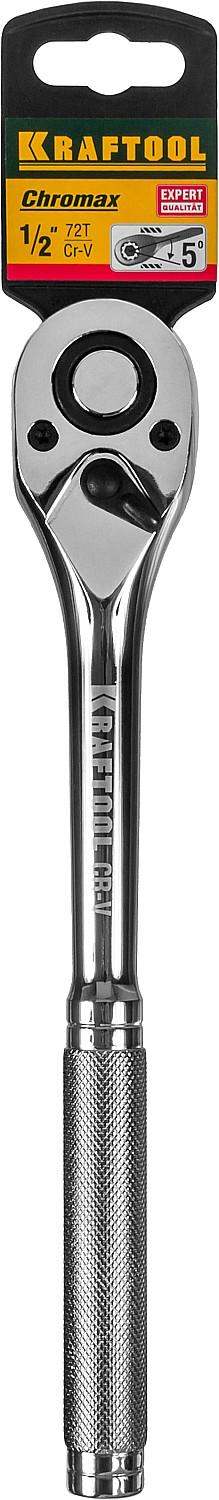 KRAFTOOL INDUSTRIE QUALITAT (1/2"), 72 зубца, трещотка (27793-1/2) - 5