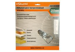 9023-255-30-80 Пильный диск, размер 255x30x80 зубьев Мульти рез Sturm! - 1