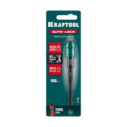 KRAFTOOL AUTO-LOCK, 100 мм, ударный адаптер для шуруповертов (26779-100) - 2