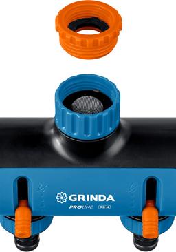 GRINDA  TS-4, 3/4" - 1", четырехканальный, с внутренней резьбой, поливочные распределители, PROLine (8-426313) - 5