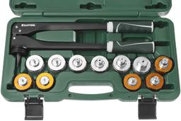 KRAFTOOL Pro Cut, 10 - 28 мм, 1/4 - 3/4", расширитель-калибратор для труб (23650-H12) - 3