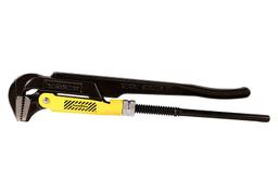 HK1045-03-P1 Ключ трубный рычажный 1", №1, 320мм, 90°, CrV сталь, закалённые губки, Hanskonner - 1