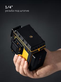 STAYER SL-3D, 50м, точн. +/-0,5 мм/м, зеленый лазерный нивелир (34963) - 4