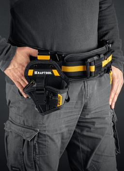 KRAFTOOL KH-5C кобура для шуруповерта с быстросъёмным креплением FastClip, компактная (38770) - 10