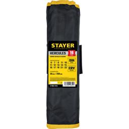 STAYER HERCULES, 16 шт, 6 - 30 мм, набор комбинированных и разводных гаечных ключей, Professional (27092-H16) - 2