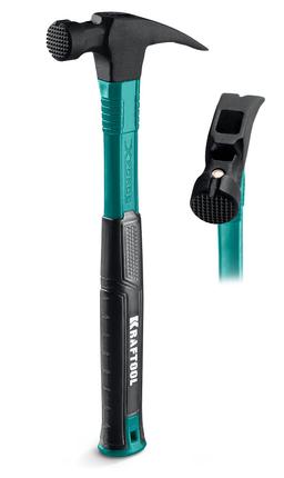 KRAFTOOL X-FORCE 560 г, столярный молоток-гвоздодёр (20265-56) - 1