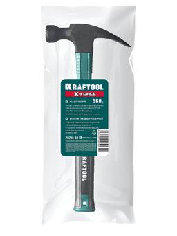 KRAFTOOL X-FORCE 560 г, столярный молоток-гвоздодёр (20265-56) - 6