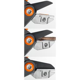 GRINDA P-56, 205 мм, легированная сталь, двухкомпонентные рукоятки, контактный секатор, PROLine (423456) - 12