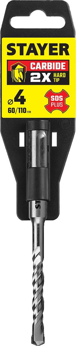 STAYER  4 x 110 мм, SDS-plus бур, Professional (2930-110-04) - 2