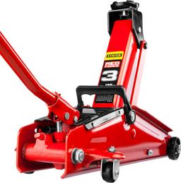 STAYER R-33 RED FORCE, 3 т, 135 - 400 мм, подкатной домкрат с увеличенным подъемом, Professional (43154-3) - 5