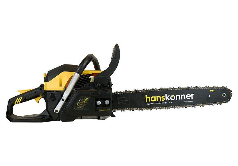 HGC2020 Бензопила 2.0 кВт / 2.7 лс, 52 см3, шина 18", Hanskonner