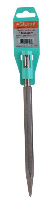 9018-SDS-P15X250 Насадка SDS+ пика 14х250мм Sturm! - 2