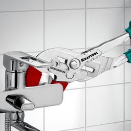 KRAFTOOL Vise-Wrench сменные защитные накладки на губки, для клещей 300 мм, набор из 3-х пар (22069-S3) - 9