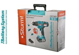 CMT1801 Мультитул аккум Sturm! 18 В,1BatterySystem дрель,лобзик,реноватор,шлифмаш, 2 Ач кейс - 6