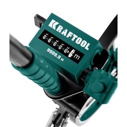 KRAFTOOL  0.1 - 99999.9 м, измерительное колесо (курвиметр) с металлическим шасси и рукояткой (34756) - 8