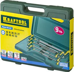 KRAFTOOL 9 шт, набор имбусовых ключей (27455-H9) - 2