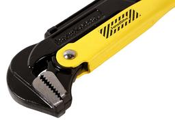 HK1045-03-P15 Ключ трубный рычажный 1,5", №2, 425мм, 90°, CrV , закалённые губки, Hanskonner - 3