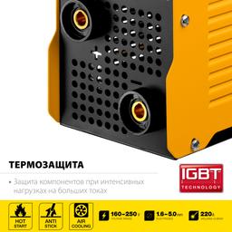 STEHER ММА, 220 А, сварочный аппарат инверторный, макс. электрод O 5.0 мм (VR-220) - 6