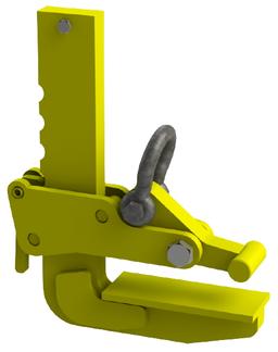 Захват эксцентриковый ZGR (г/п 1,65 т, лист 0-250мм) - 1