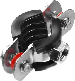 ЗУБР  3/8", цинк, 10 шт, трубный хомут с гайкой (37850-15-19) - 1