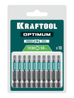 KRAFTOOL OPTIMUM TX 30, 50 мм, 10 шт, биты (26126-30-50-10) - 2