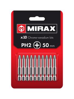 MIRAX PH2, 50 мм, 10 шт, биты (26271-2-50-10) - 1