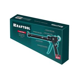 KRAFTOOL ULTRA 310 мл, вариативная антикапельная система, регулировка силы давления, усиленный cкелетный поворотный пистолет для герметика (06679) - 7