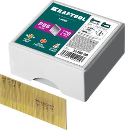 KRAFTOOL тип 23GA (P0.6) 20 мм, 10 000 шт, шпильки для нейлера (31786-20) - 1
