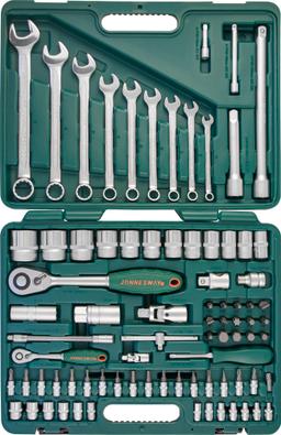 S04H52482S Набор инструмента универсальный 1/4", 1/2"DR, 82 предмета - 1