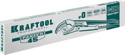 KRAFTOOL PANZER-45, №0, 1/2", 240 мм, трубный ключ с изогнутыми губками (2735-05) - 2