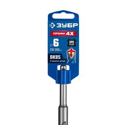 ЗУБР ПРОФИ-4Х 6x260 мм, SDS-plus бур (29313-260-06) - 4