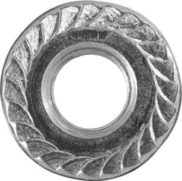 ЗУБР DIN 6923, кл. пр. 6, M6, цинк, 5 кг, гайка с фланцем (303630-06) - 3