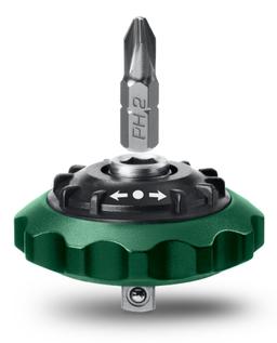 KRAFTOOL SPACE Ratchet суперкомпактная реверсивная трещотка для бит и головок (25890) - 1