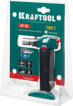 KRAFTOOL BT-25, 1100°С, автономная газовая горелка с пьезоподжигом (55507) - 3