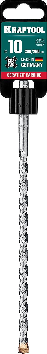 KRAFTOOL Cerazit Carbide, 10 х 260 мм, SDS-plus бур (29320-260-10) - 2