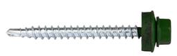 ЗУБР  СКД 6005, 50 х 4.8 мм, зелёный насыщ., 250 шт, кровельный саморез, Профессионал (4-300315-48-050-6005) - 1