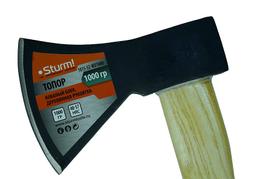 1015-52-WD1000 Топор 1000г. Кованый боек, деревянная рукоятка Sturm! - 3