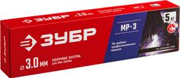 ЗУБР Д 3.0 х 350 мм, 5 кг в коробке, МР-3 рутиловый, электрод сварочный (40015-3.0) - 2