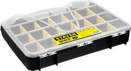 STAYER SPACE-15, 380 х 310 х 70 мм, (15"), пластиковый органайзер с 21 ячейкой (38038-15) - 4