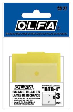OLFA лезвия для скребка BTC-1/DX, Hobby Craft Models (OL-BTB-1) - 2