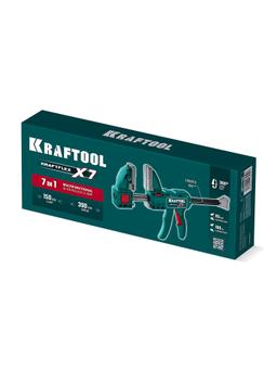 KRAFTOOL KRAFTFLEX X7 150, 150 х 85 мм, многофункциональная быстрозажимная струбцина (32777-150) - 2